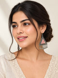 Pink Petal Triangle Danglers